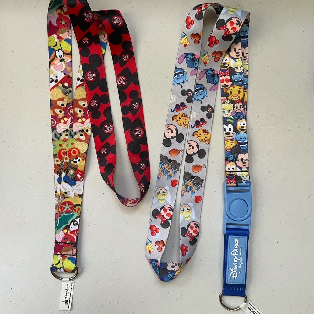 Disney Park lanyards